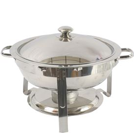 3 QT. ROUND CHAFING DISH